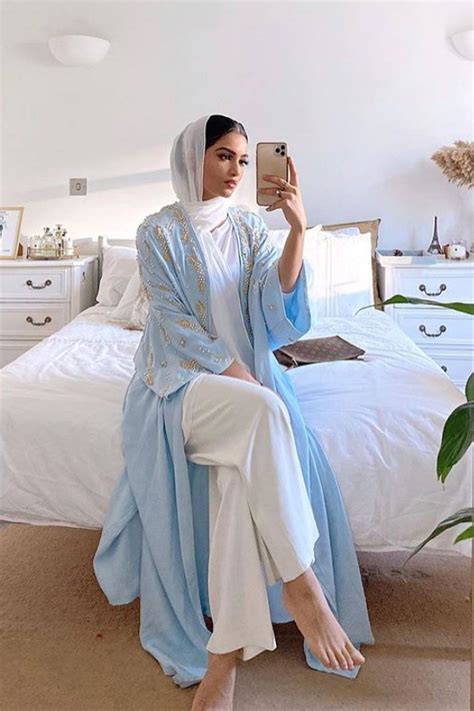 11 stylish ways to wear kimonos during ramadan abayas fashion islamic fashion muslimah