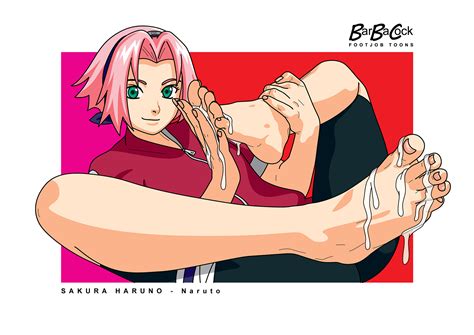 Sakura Haruno Cum On Feet Naruto By Barbacock Hentai Foundry