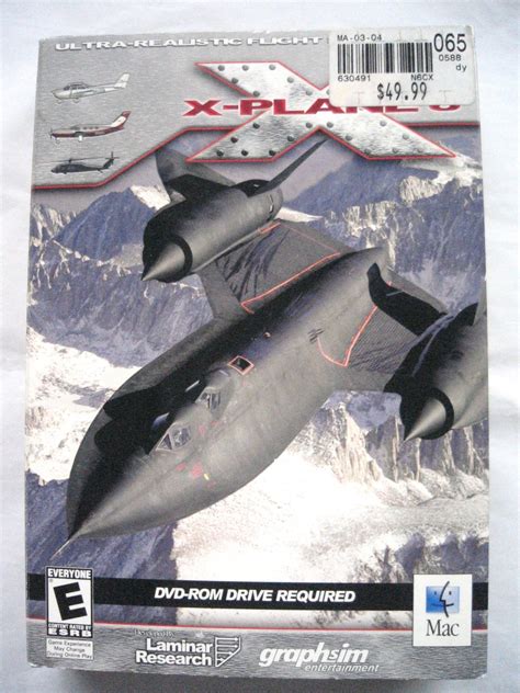 Vintage Osx Software X Plane 8 Ultra Realistic Flight Simulator 2004