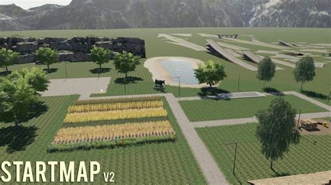 Empty Map Start Map V20 Mod Farming Simulator 2019 19 Mod