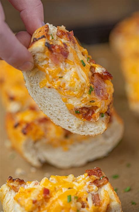 Easy Cheesy Bacon Ranch Bread Just 15 Minutes Dinner Then Dessert
