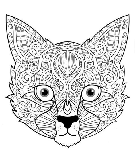 Download 212+ Cat Mandala Coloring Pages PNG PDF File - New Fonts