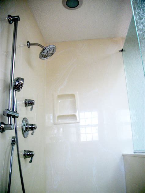 Marble, at $8 to $10 per square foot, is one of the most expensive stone tiles. What is the cost for 3'x5' cultured marble shower stall?