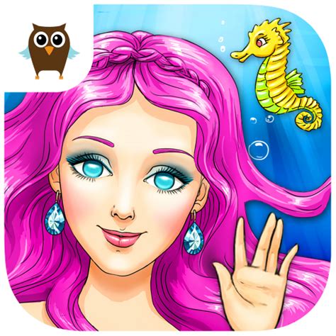 Mermaid Ava And Friends Ocean Princess Hair Care Make Up Salon Dress Up And Underwater