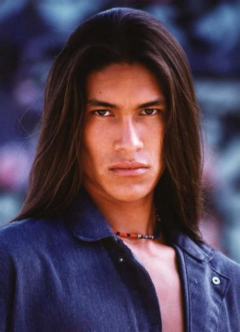 Katjak Rick Mora Native American Actors Long Hair Styles Men