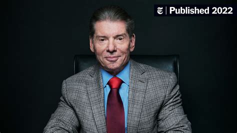 Vince Mcmahon Steps Down From W W E Amid Misconduct Investigation The New York Times