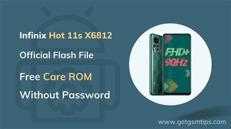 Infinix Hot S X Flash File Firmware Rom Get Gsm Tips