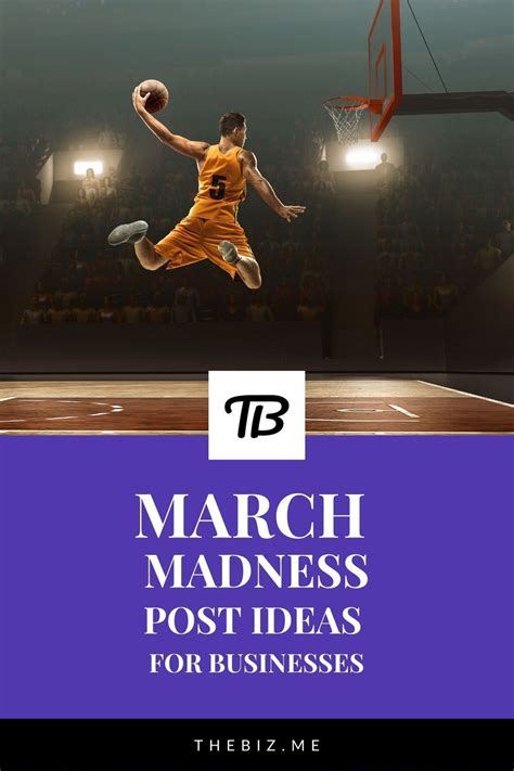 March Madness Social Media Post Ideas For Businesses Promotion Ideas