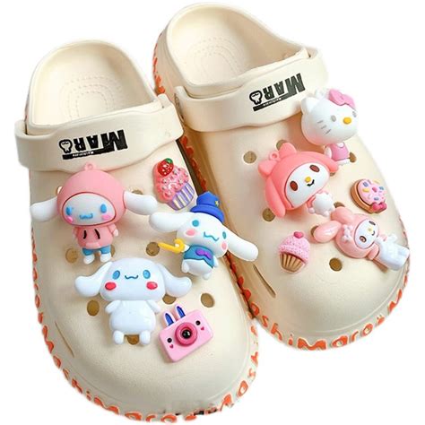 Sanrio Croc Charms My Melody Shoes Charms Cinnamoroll Croc Etsy