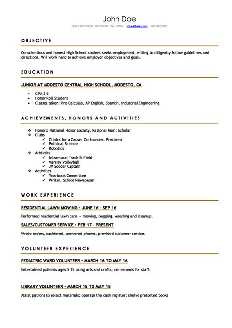 25 Best Cv And Résumé Examples You Can Learn From