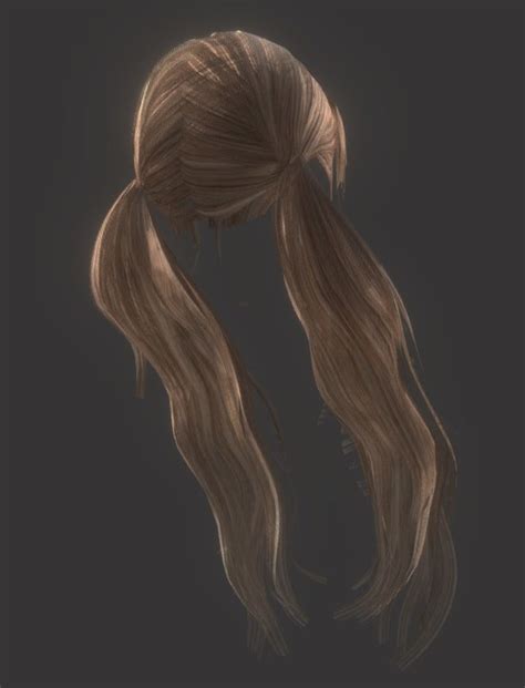 Female Hairstyle Hair 3d Model Turbosquid 1417611