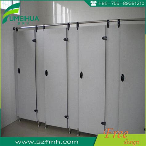 China Waterproof Bathroom Door Partition Board Material in Public