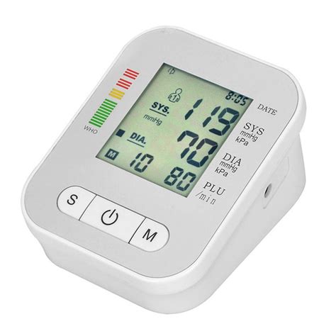 Portable Electric Blood Pressure Monitor R00187 Save Max Ph