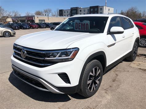 Based on the boxy atlas, the 2021 volkswagen atlas cross sport adopts a more rakish design but loses the third row of seats in the process. Used 2020 Volkswagen ATLAS CROSS SPORT Comfortline White 70 KM for Sale - $45624.0 | Belleville ...