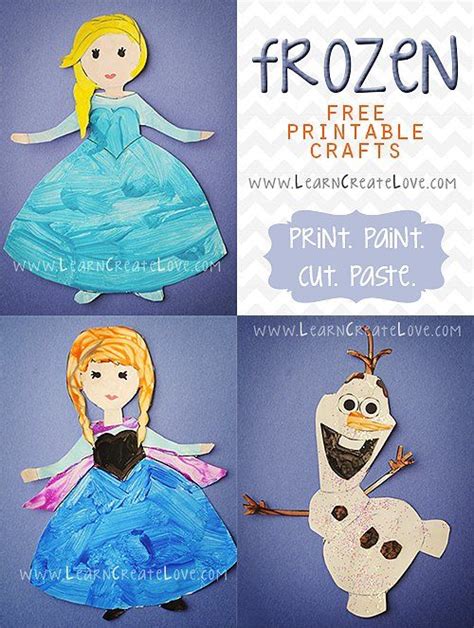 Frozen Crafts Printable