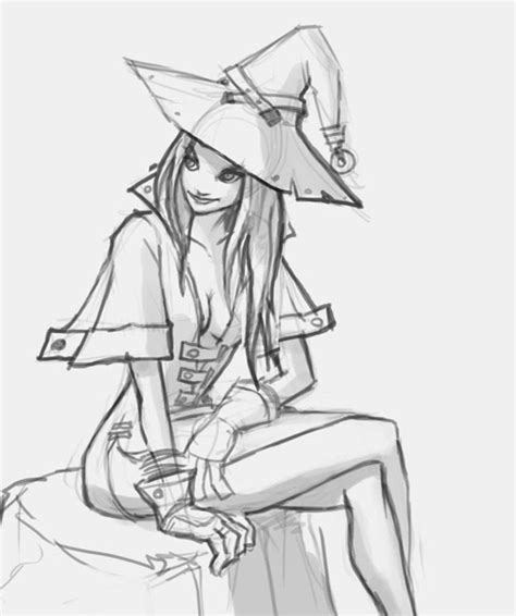 All you will need is a pencil or a pen and a sheet of paper. Learn how to draw anime manga girl, female: a Witch step by step | Digital painting and drawing ...