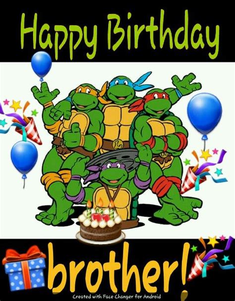 Happy Birthday Ninja Turtle Images Wildcard Reining