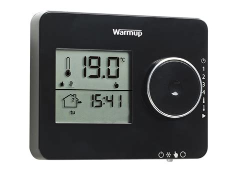 Buy Warmup Tempo Programmable Thermostat Piano Black