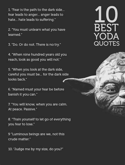 And if you have not come across his this facet of personality till now, you may want to give these quotes a read, quotes that are. 100+ Greatest Yoda Quotes For Massive Growth BayArt A New ...