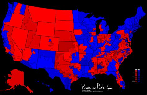 Image 1996 Presidential Election Results By Congressional District