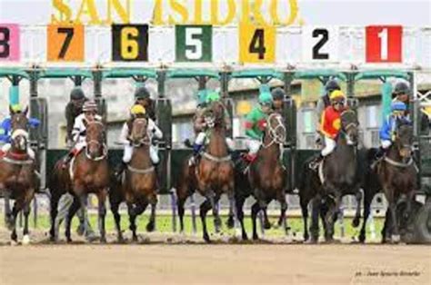 programa de las carreras de hoy en el hipódromo de san isidro