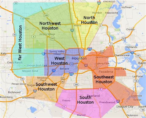 31 Houston Metro Area Map Maps Database Source
