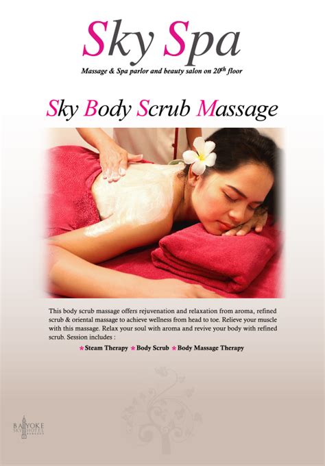 Sky Spa Massage And Spa Parlor And Beauty Salon Bangkok Thailand