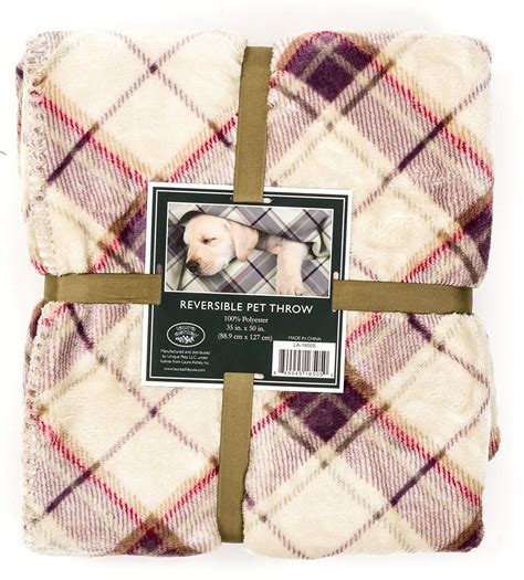 Laura Ashley Reversible Laura Ashley Reversible Micro Fur Sherpa Pet