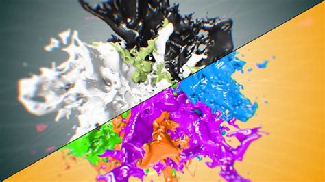 Here is an energetic, some ways grunge, some ways elegant logo opener. Liquid Paint Splash Logo Videohive 21663418 - Free ...