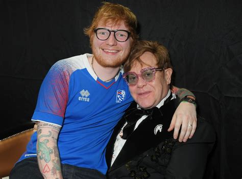 ed sheeran and sir elton john from the big picture today s hot photos e news uk