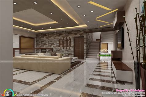 Most Modern Kerala Living Room Interior Kerala Home Design Bloglovin