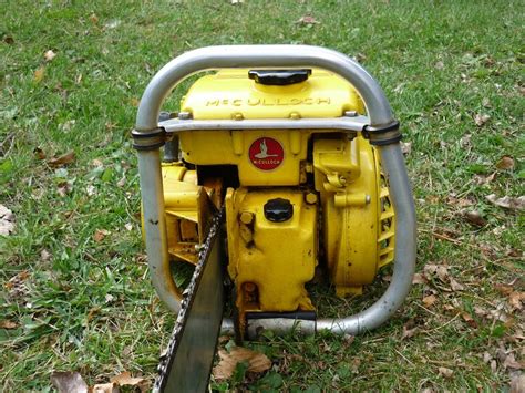 Maybe you would like to learn more about one of these? VINTAGE CHAINSAW COLLECTION: MCCULLOCH SUPER 44A