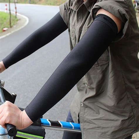 Aliexpress Com Buy Outdoor Cycling Sleeves Armwarmer Sun UV Protection Cuff Sleeve MTB