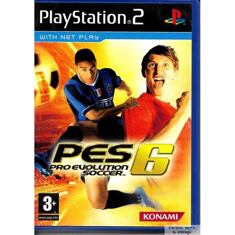 Pes 6 Pro Evolution Soccer 6 Konami Playstation 2 Obriens