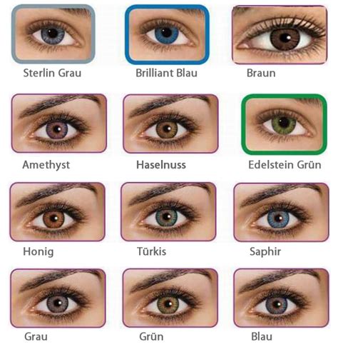 Kontaktlinsen Farbig Einebinsenweisheit