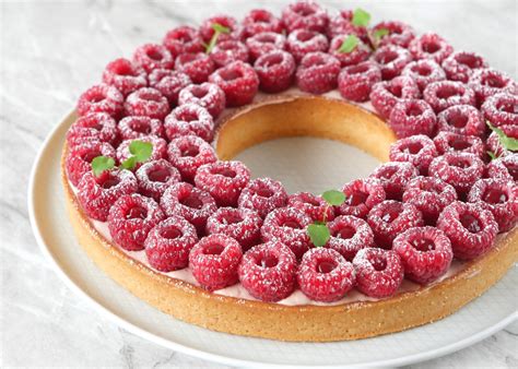 recette de la tarte framboise de cyril lignac ludo les ateliers de ludo