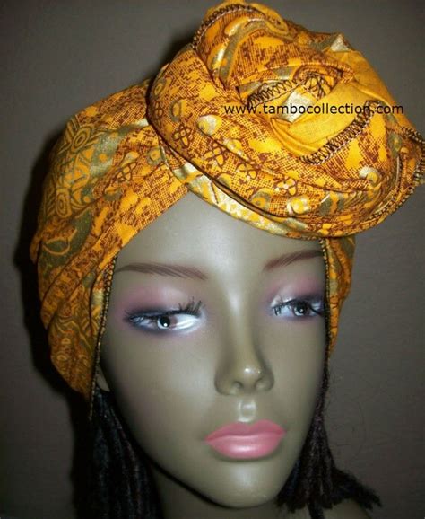 Premade African Head Wrap Fabric African Print Headwrap