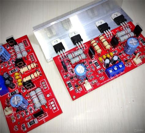 Berikut skema atau pcb dari power ampli 400 watt. TIP 41/42 Mini Amplifier SMD - Share Project - PCBWay in ...