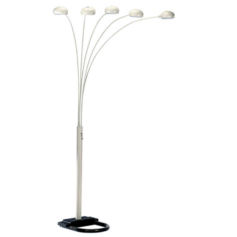 Our designer curved floor lamps not only function as a handy light source but also as a stylish complement to any décor. 84″H 5 Arms Arch Floor Lamp - White
