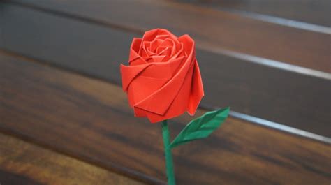 Origami Ideas How To Make Origami Rose Youtube