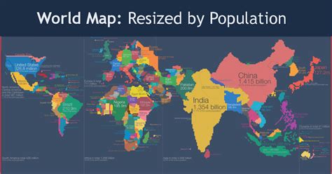 This Fascinating World Map Was Drawn Based On Country