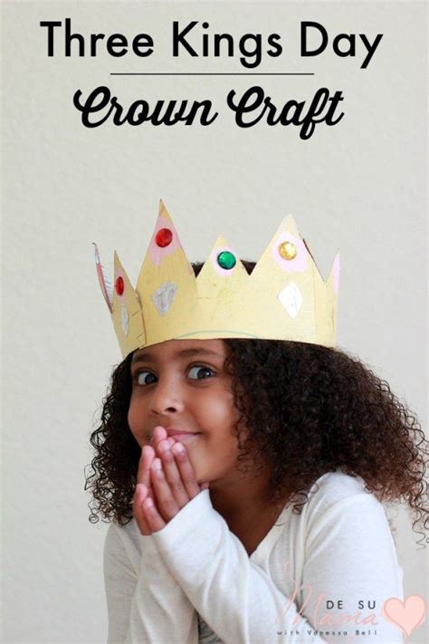 Three Kings Crowns Craft For Kids Crown Crafts Epiphany Crafts 3