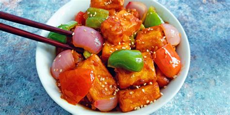 Chilli Garlic Tofu Recipe Mads Cookhouse