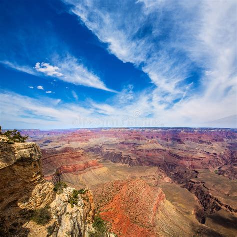Arizona Grand Canyon National Park Yavapai Point Stock Image Image Of