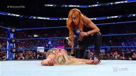 Charlotte Flair Vs Becky Lynch For The SMACKDOWN WOMEN S Title