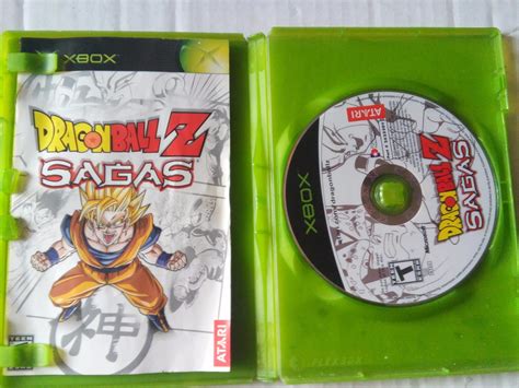 Dragon Ball Z Sagas Xbox Original Dbz Trqs Goku Vegeta 42400 En