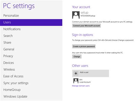 How To Manage Users In Windows 8 Step By Step With Screenshots