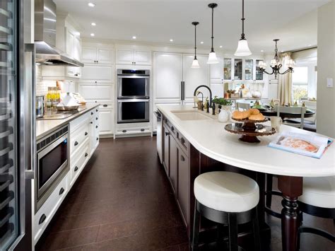 Well, its not easy but need to admit, kitchen islands are very important to help kitchen activity and bring if you want to put an island in kitchen and able to work effectively, make sure you have a large space to accommodate it so you can move freely and. White Kitchen Islands: Pictures, Ideas & Tips From HGTV | HGTV
