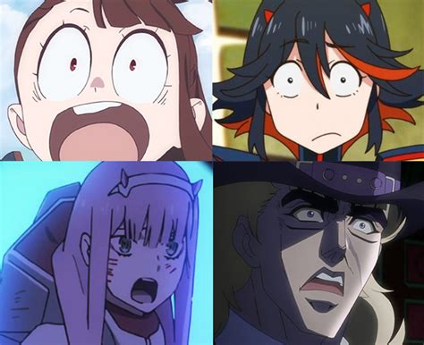 Anime Shocked Blank Template Imgflip