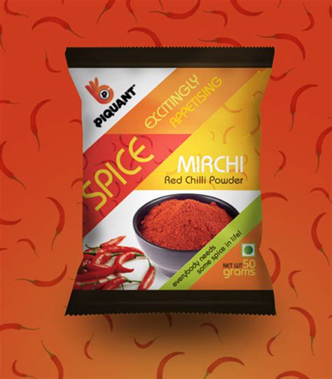 Spice Packaging Pouch India Spice Packaging Manufacturer